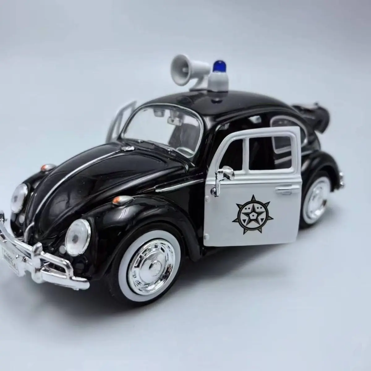 2024 New 1:24 Classic Car Beetle Alloy Car Diecasts & Toy Vehicles Car Model Miniature Scale Model Car Toys For Children