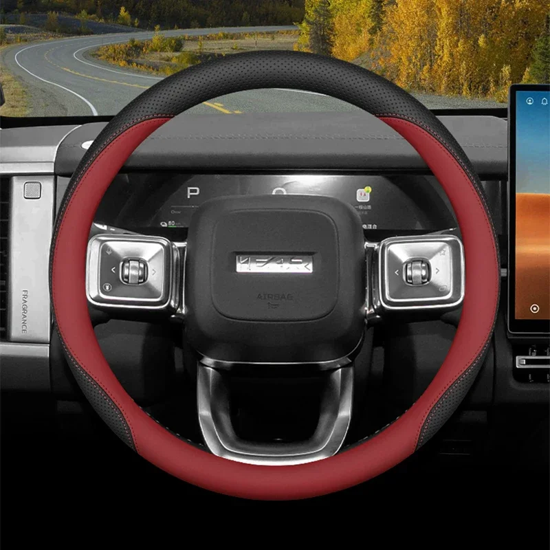 Copri volante in pelle intrecciata per Chery iCAR V27 - immagine 5