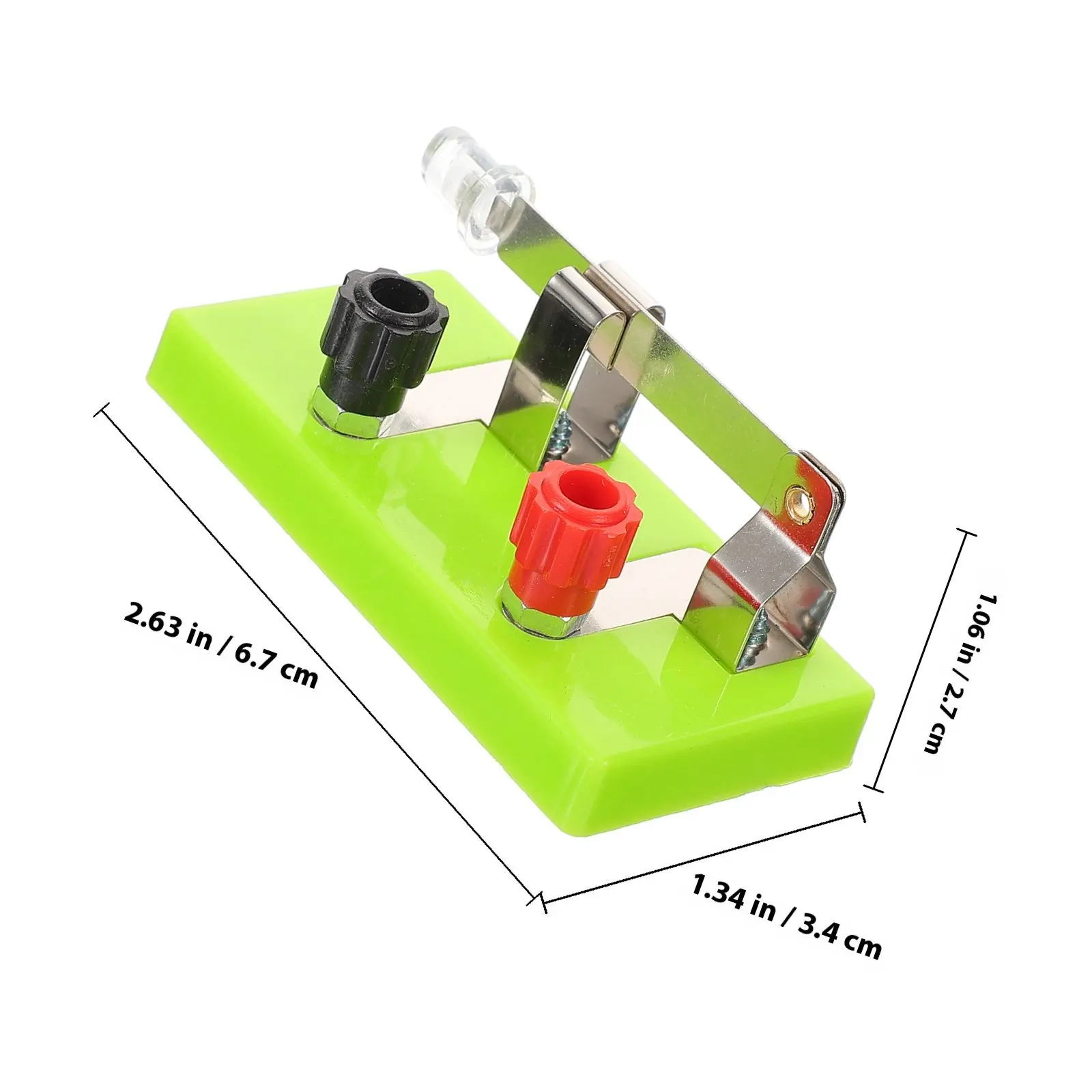10Pcs 단극 단투 스위치 물리학 실험 장비 교육 보조 장치 회로 안정성 전기 실험