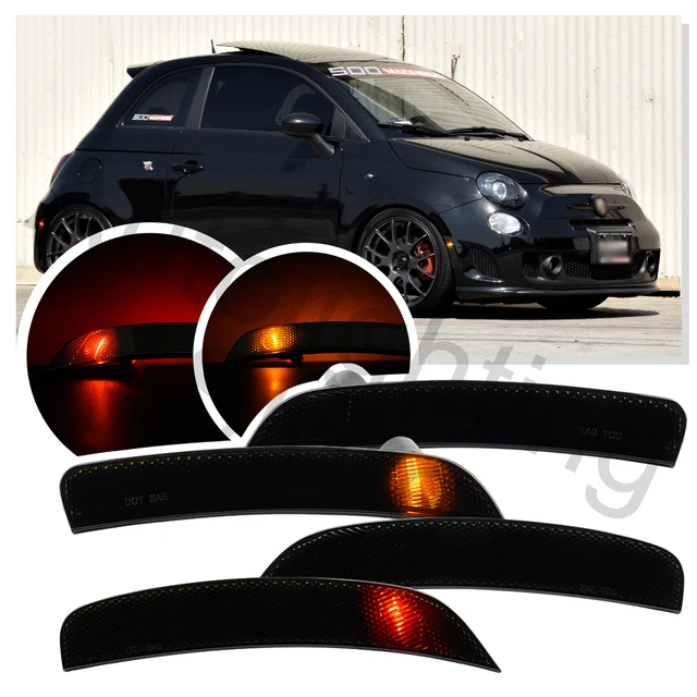 Fiat 500/500c abarth 2012 2013 2014-2017用フロントおよびリア Fiat 500/500c abarth 2012 2013 2014-2017用フロントおよびリア
