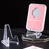 Mini Easels Display Stand  Acrylic Easel Stand Transparent Card Coin Phone Display Holder For Art Classes Trade Show 5