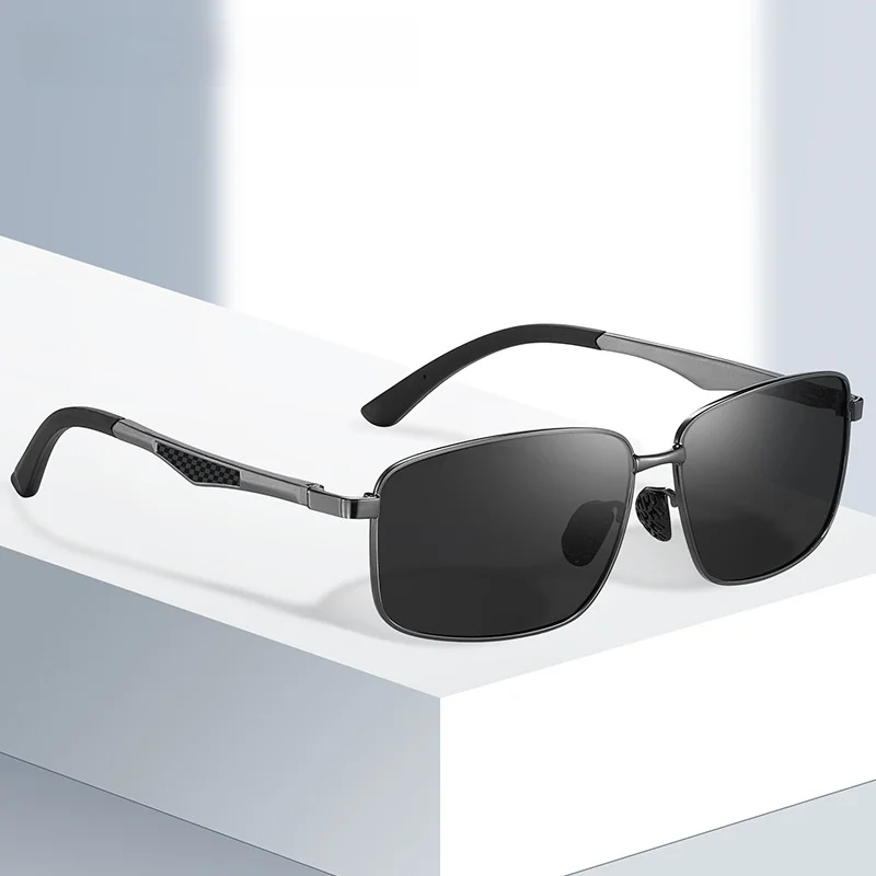 Men's Fashion colorful sunglasses polarized travel driving sunshade glasses degrees prescription customization 0 ~-6.00