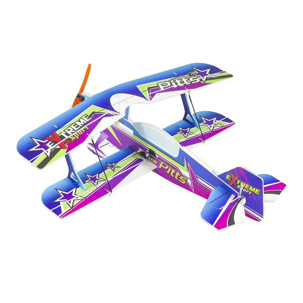 Micro Indoor PP Schaumstoff KIT Sport 3D Doppeldecker 450mm Spannweite Pitts Leichtestes RC Flugzeugmodell RC MODELL HOBBY SPIELZEUG BESTSELLER FLUGZEUG – Detail 15