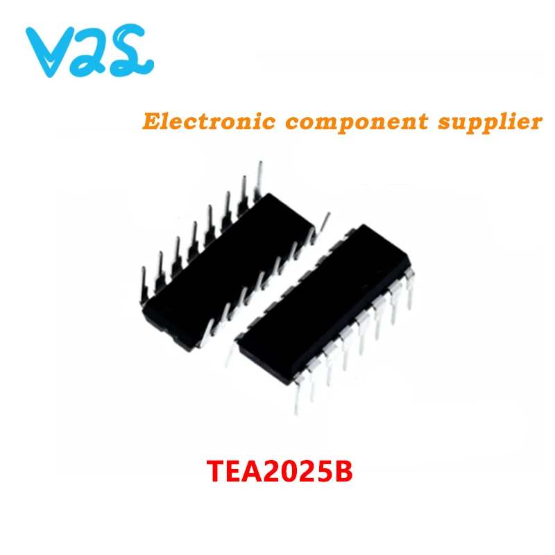 

(10pcs) 100% New TEA2025B TEA2025 DIP-16 DIP IC Chip