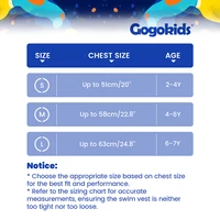 Children's Swimming Vest Floating Jacket Toddler Swimsuit Assist Swimwear Swim Training Buoyancy Swim Vest Neoprene Swim Jacket 6
