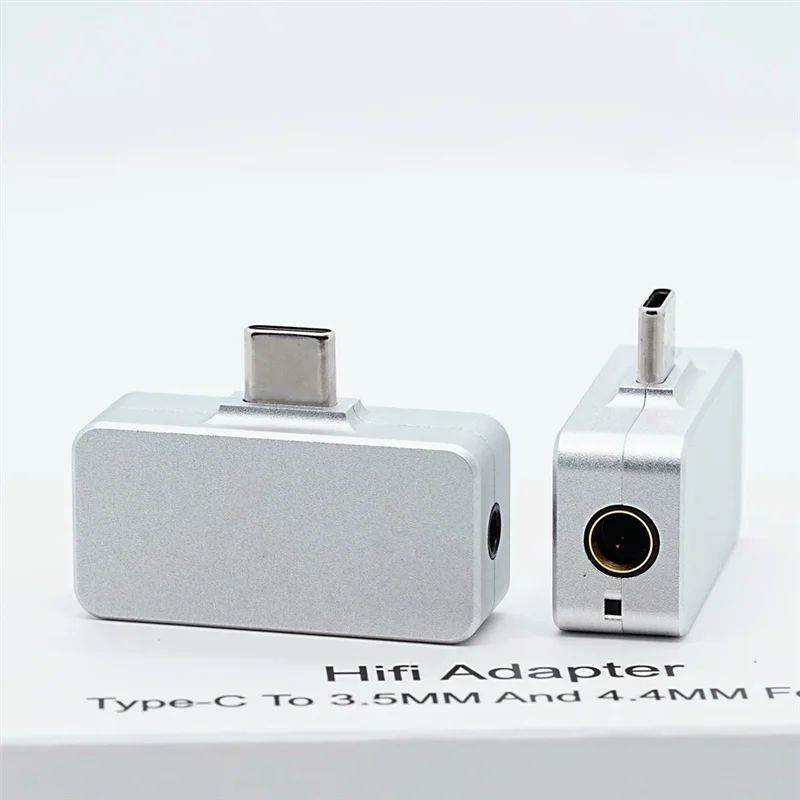 B68C 고성능 디코딩 휴대용 다기능 어댑터 유형-C 3.5Mm 및 4.4Mm 여성용 Hifi 어댑터