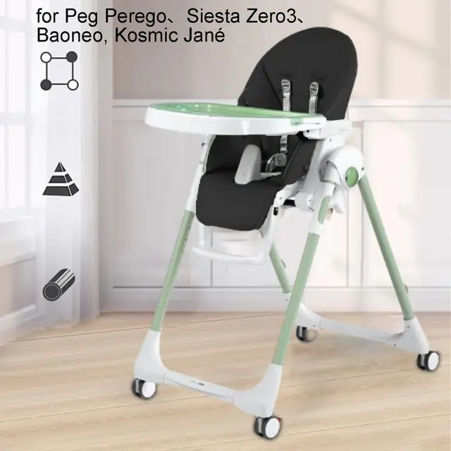 Fodera Seggiolone In Pelle PU - Copricuscino Per Sedie Peg Perego, Kosmic, Baoneo, Siesta Zero3 - Foto 7