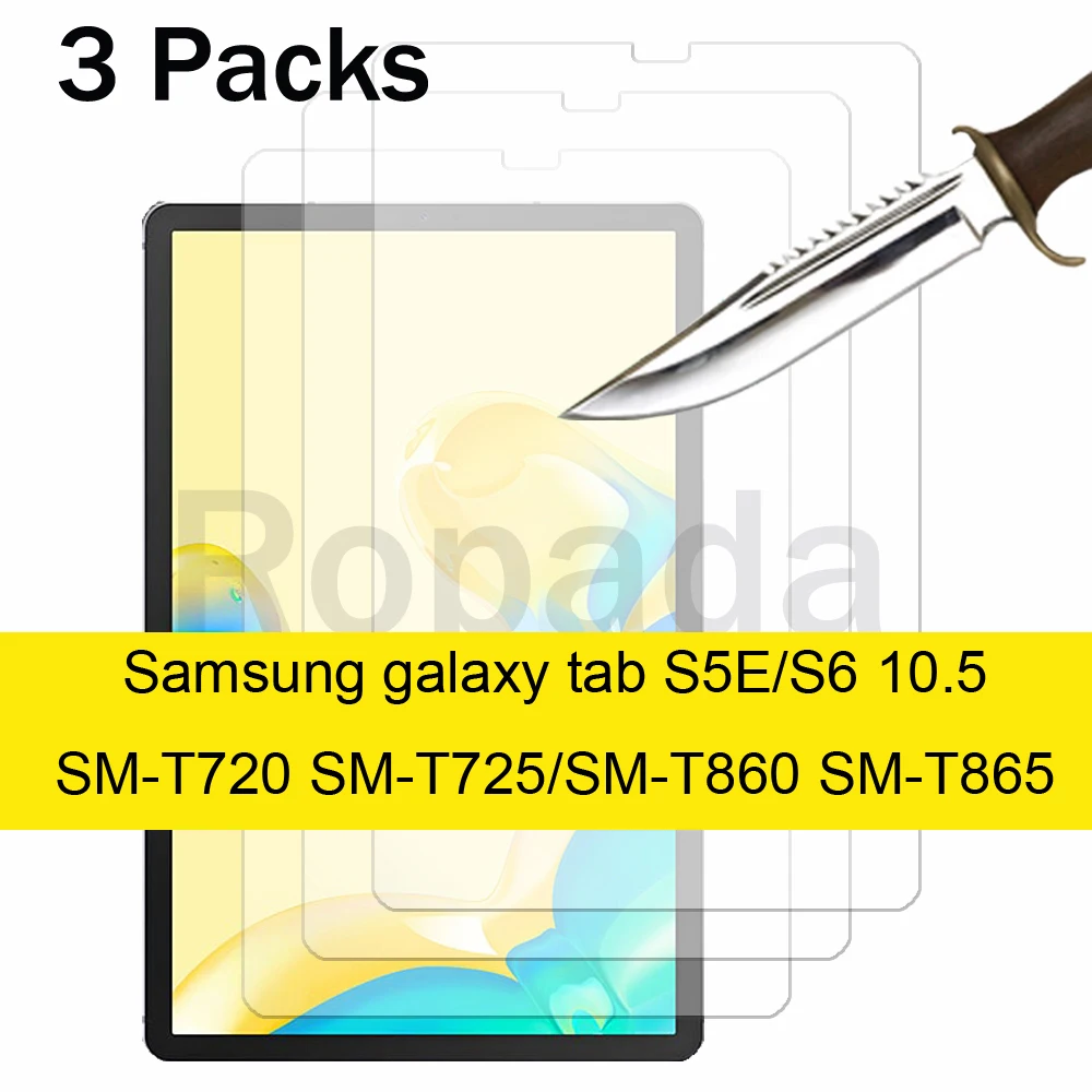 Premium 3-Pack Glass Screen Protector