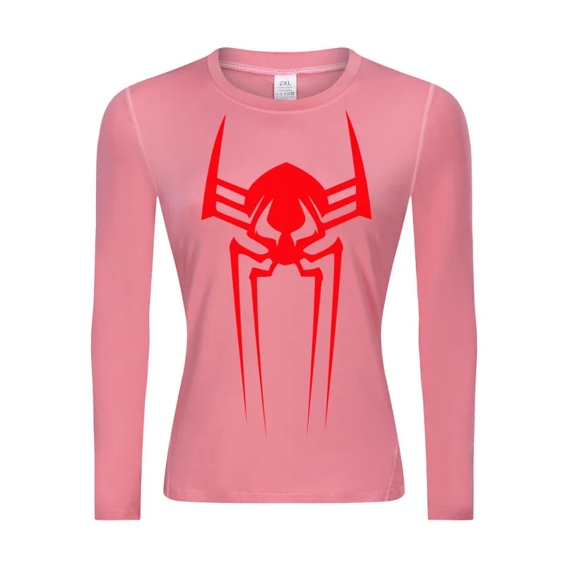 2099 Women's Compression Shirt Long -sleeved Fitness Tight -Fitting Second Layer Skin Fast Dry Sportswear Gym Workout Clothing