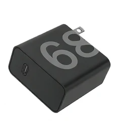 68W Fast USB - C Charger with Data Cable - Only US Charger