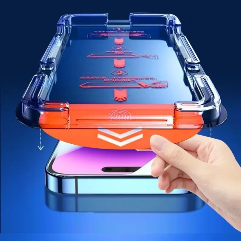 Enhanced Privacy Screen Protector - Dust-Free Install, Anti-Spy Tempered Glass Film