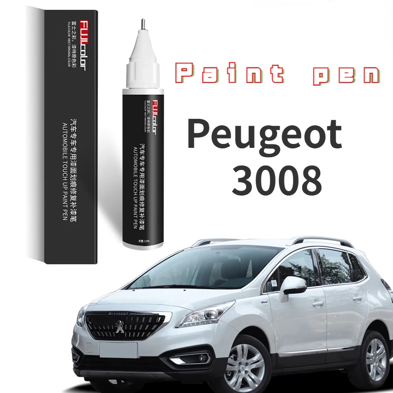 PaintpensuitableforPeugeot3008PaintRepairPenWhiteMark3008