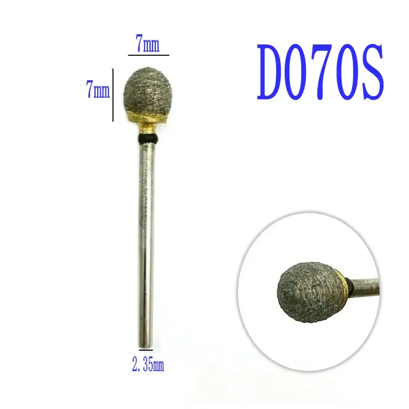 10 Fraises Diamantées Pleine Sinterisation HP C070S Super Grain Pour Métal - Neuf