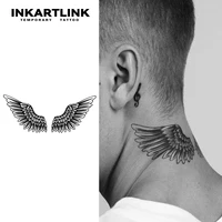 Wing Temporary Tattoo,Lasts To 15 Days New Technology Magic Waterproof Semi Permanent Sticker. 1
