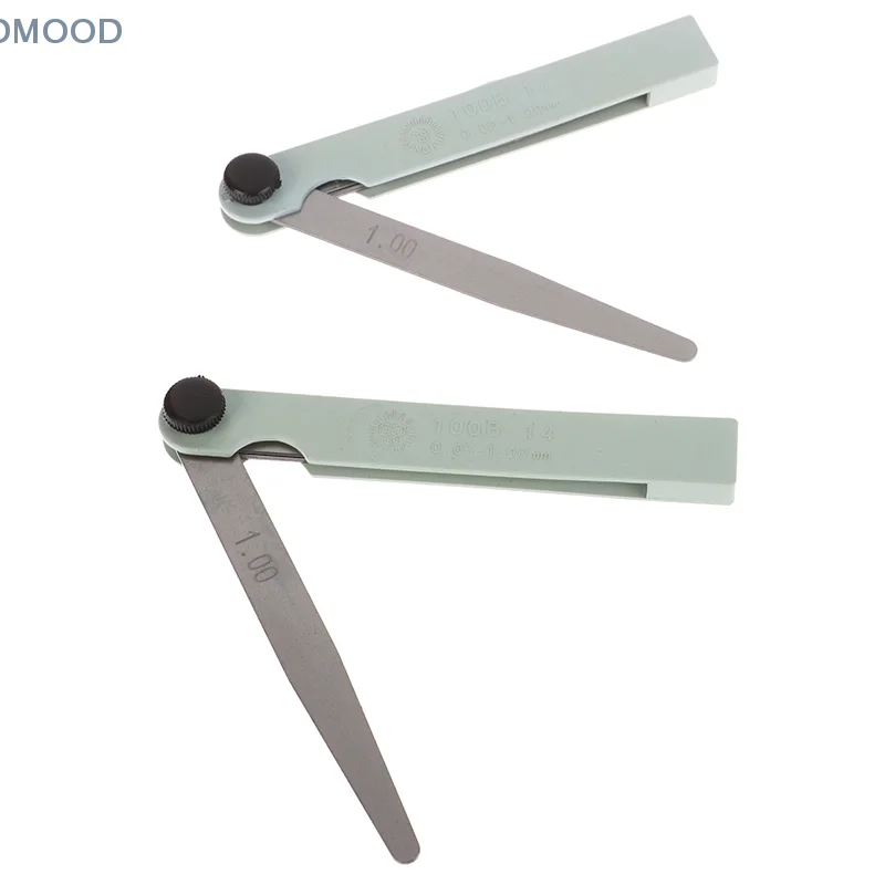 14/17 Blades Feeler Stainless Steel Gap 0.05-1.0mm Thickness Filler Gauge Tool Feeler Gauge Metric Thickness Set
