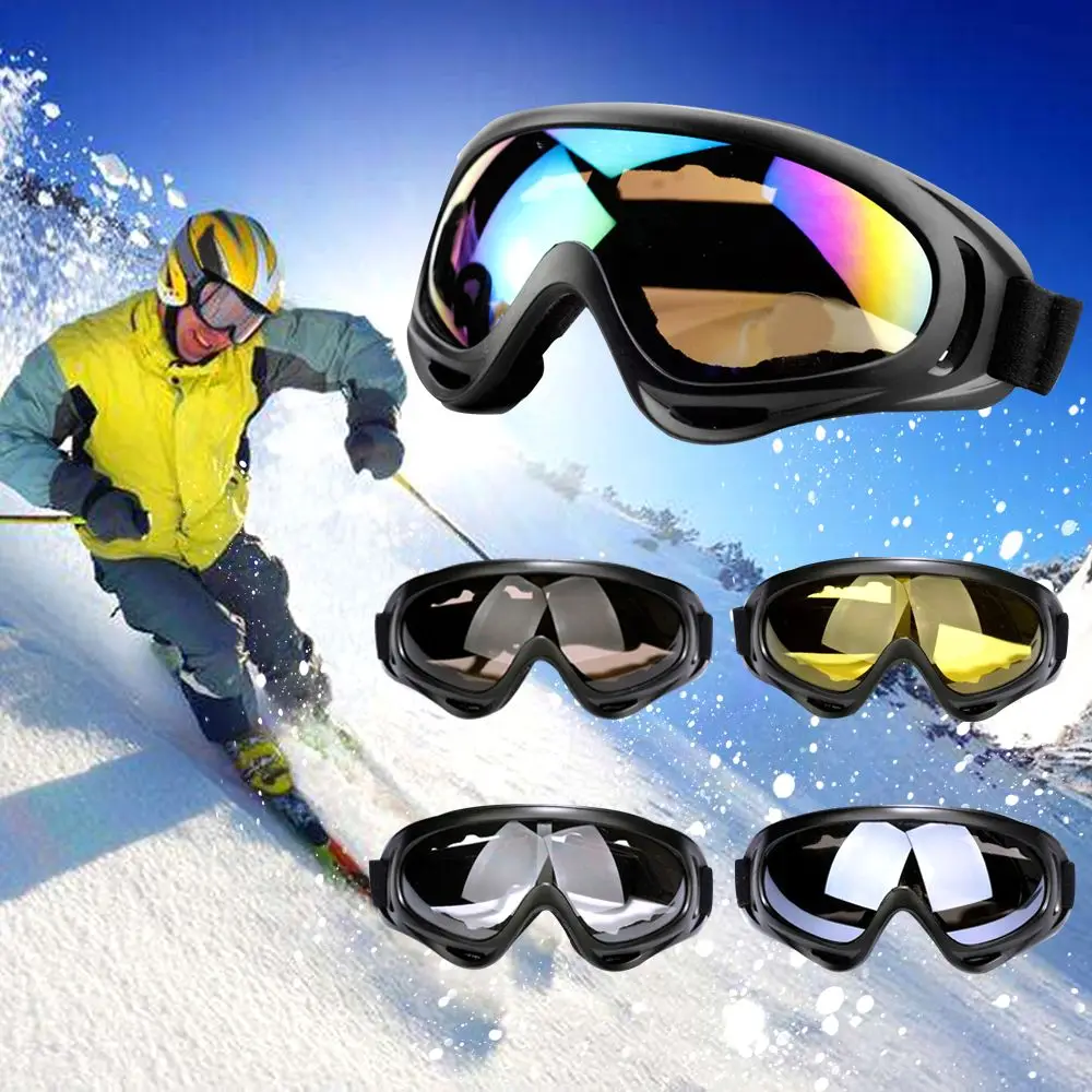 

Protective Dustproof Moto Cycling Outdoor Sports Ski Goggles Lens Frame Eyewear Glasses Winter Windproof