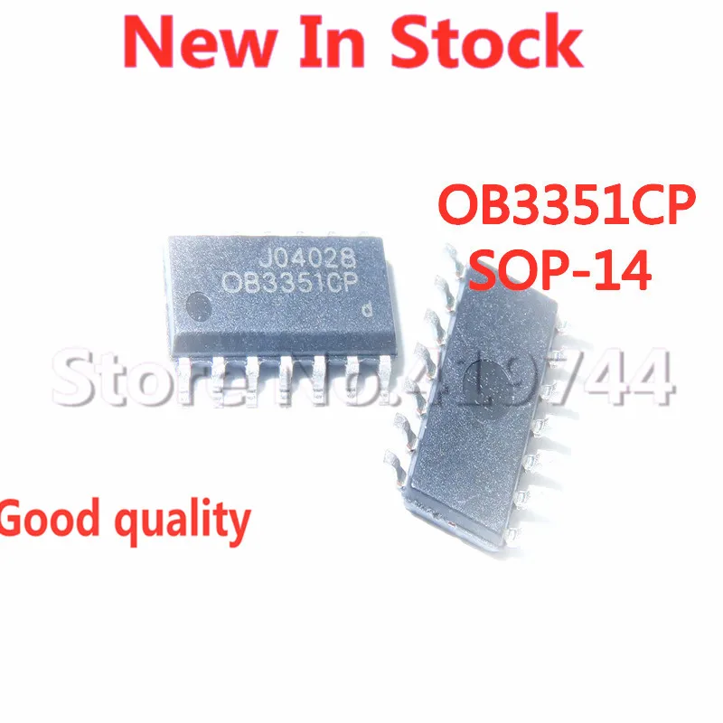 

5 шт./лот OB3351CP OB3351 SOP-14 SMD ЖК-дисплей управления питанием IC-чип в наличии новый оригинальный IC