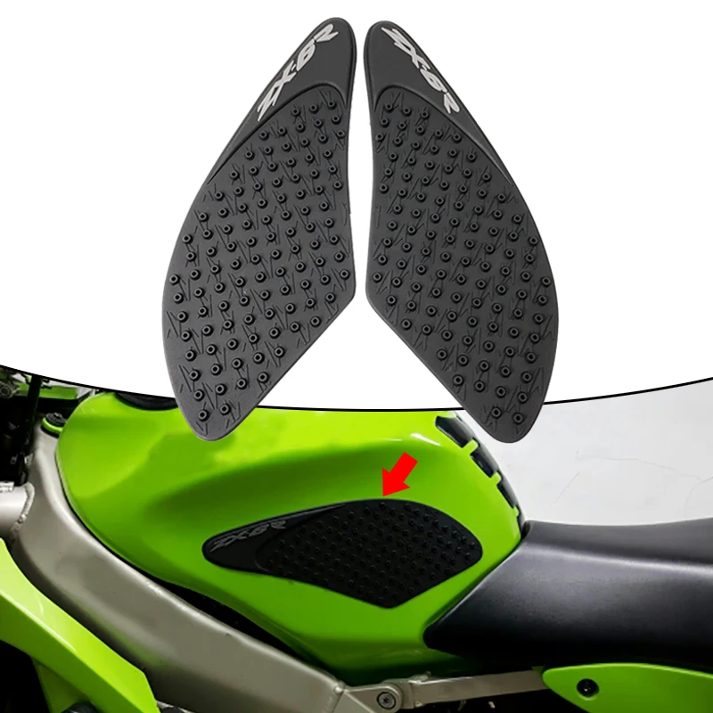 

Fit For Kawasaki ZX-6R ZX6R ZX 6R 2007 2008 Motorcycle Sticker Anti slip Fuel Tank Pad Side Gas Knee Grip