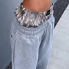 Y2K Retro Sweatpants Double Waisted Embroidered Camouflage Pattern Wide Leg Pants Men Trend Casual Streetwear Unisex Baggy Pants 4