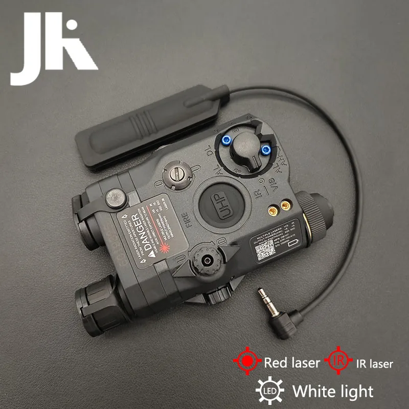 Airsoft PEQ15 Laser Indicator Tactical IR Fill Light/Red Green Dual Laser Fit 20mm Rail Dual Outdoor Hunting Aiming Weapon laser pointer laser sight red dot laser sight