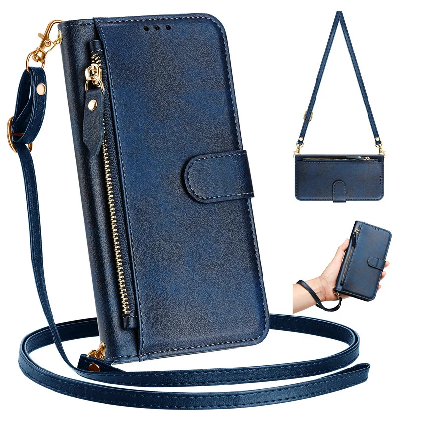 Crossbody Case For Samsung Galaxy S10 S20 S21 S22 S23 S24