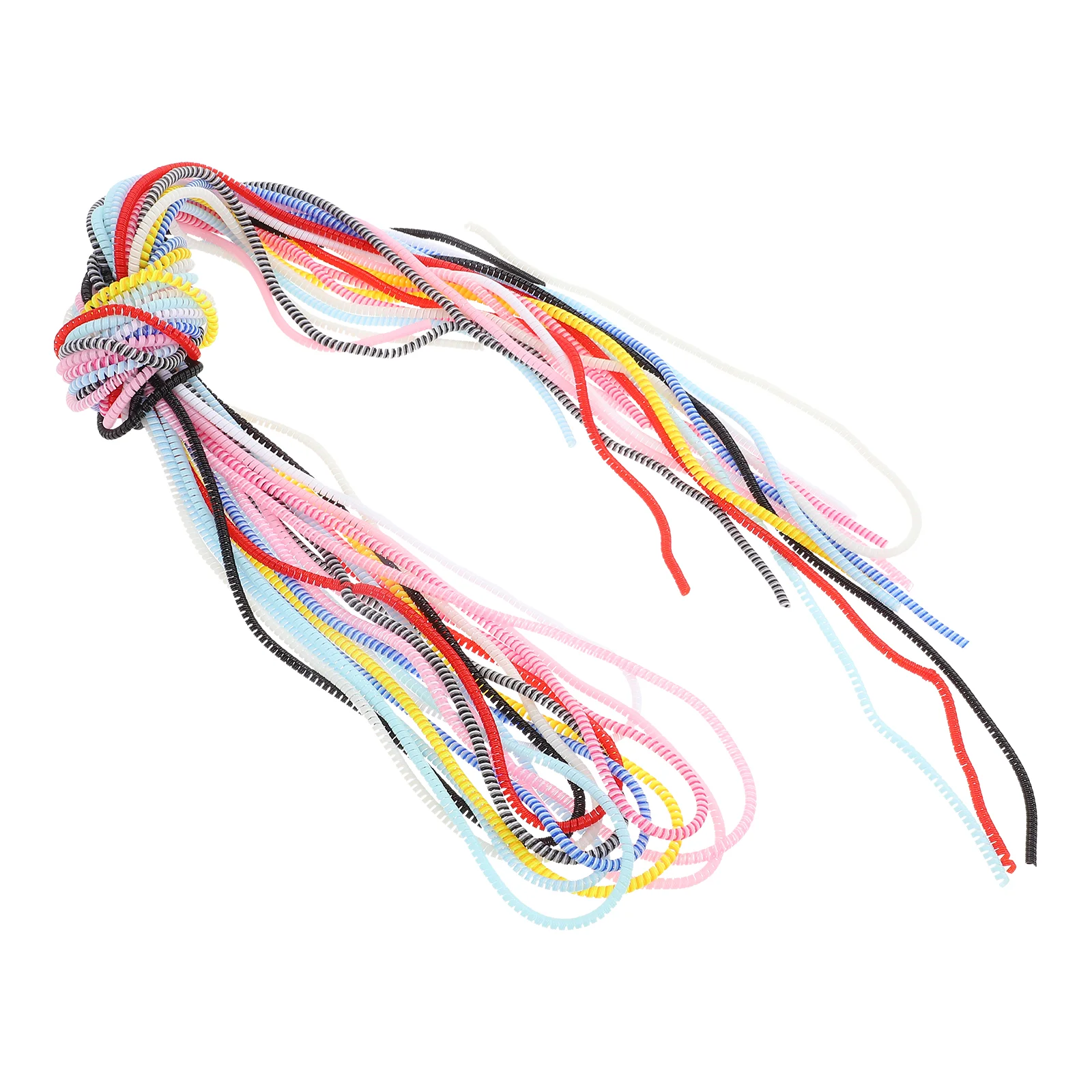 

12 Pcs Data Cable Winder Sleeve Saver Wire Flexible Hider Spiral Cord Protector Tpu Line Organizer