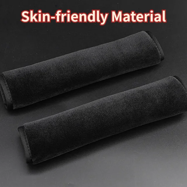 2PCS Universal Car Safety Belt Cover Adjustable Seat Belt Cover Shoulder Strap Cover Car Shoulder Protector Pad Auto Accessories
