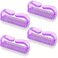 Deluxe Nail Art Tool Set with Brush and Cuticle Care (Purple)