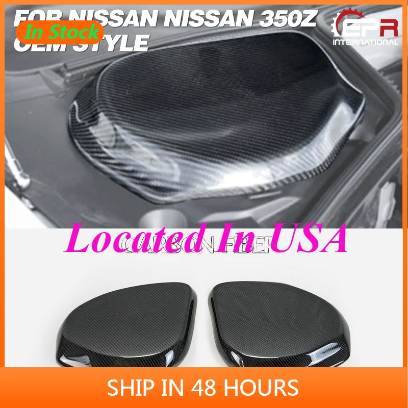 Per Nissan 350Z Fluido E Copertura Di Batteria Del Corpo Car Styling Kit In Fibra Di Carbonio Tuning Auto Parte Per 350Z Coperchio Della Batteria