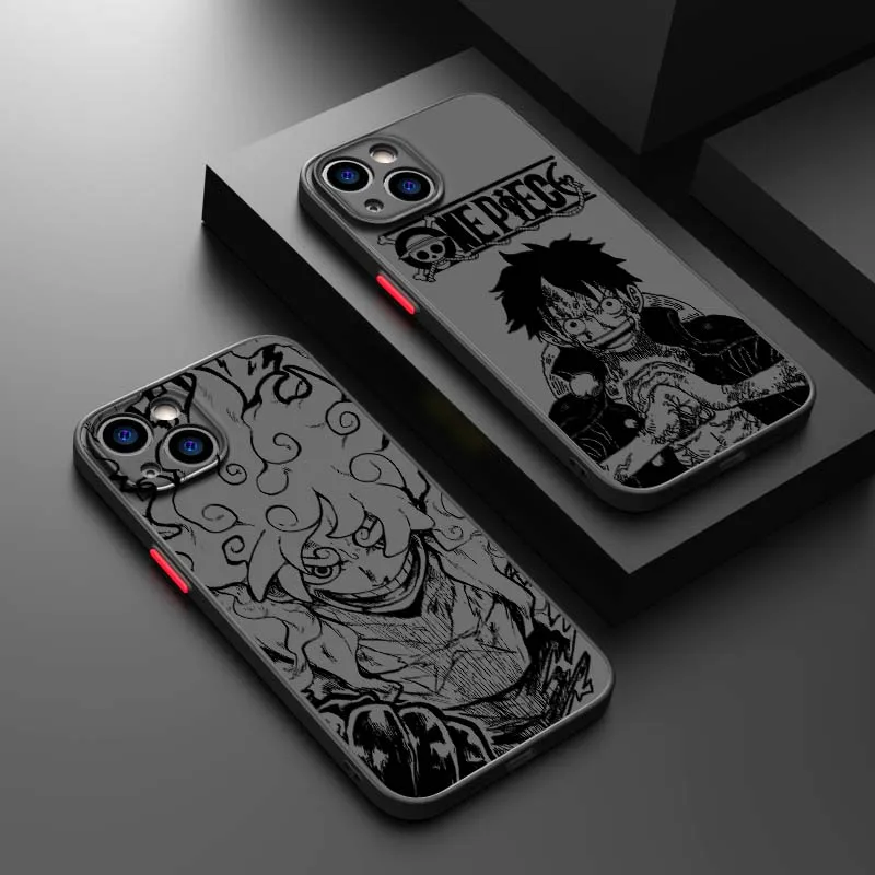 ワンピース ルフィ コミックカバー Apple iPhone 16 15 14 13 12 11 XS