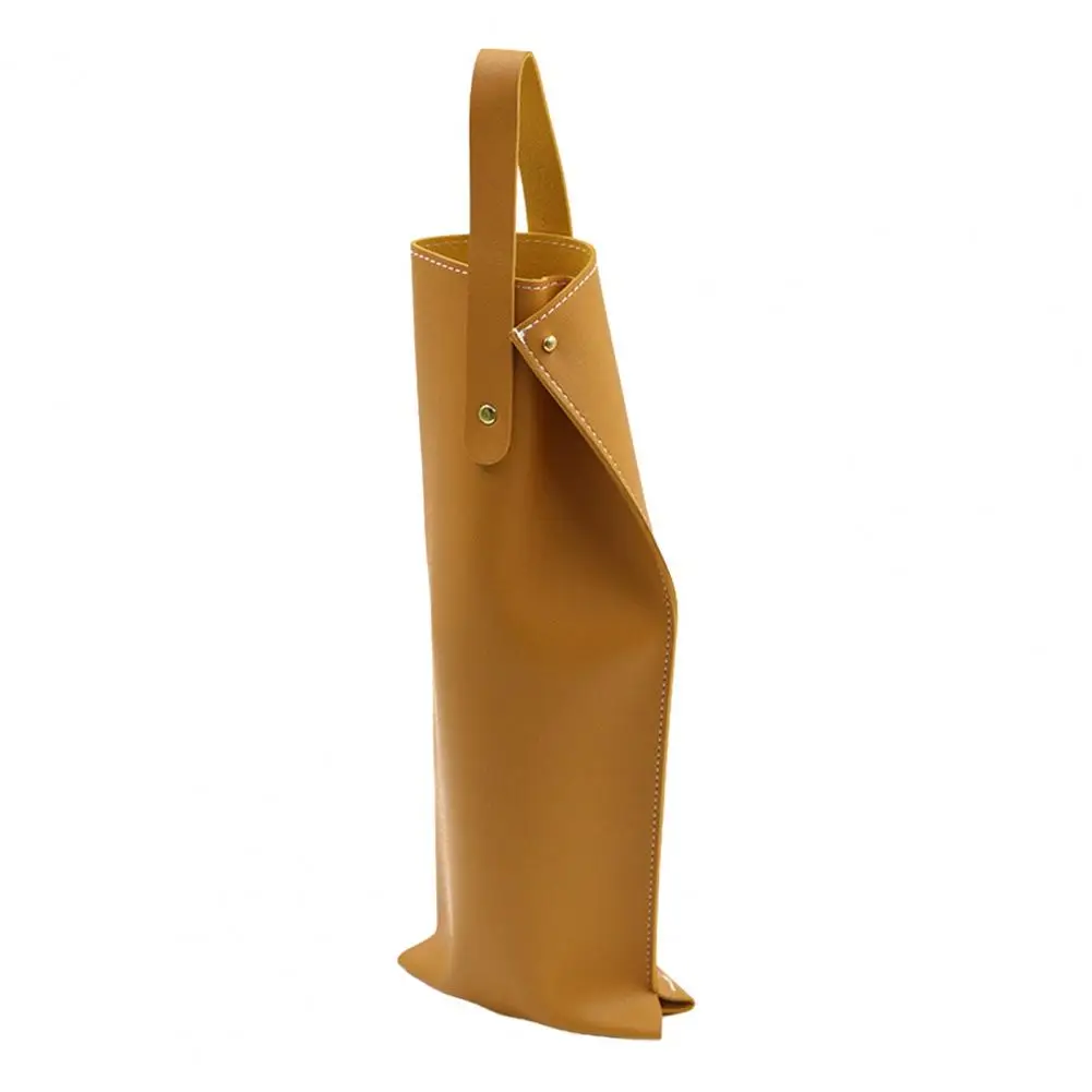 Sac à Vin Réutilisable En Cuir PU - Protection élégante Pour Bouteilles De Vin, Champagne Ou Bière - Cadeau Idéal
