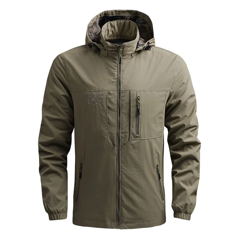 Hooded Jackets Men's Coats Winter Sweat-shirt Cold Coat Sweatshirt With Zipper Down Light Moto Equipment Knitted Mens Bomber Man