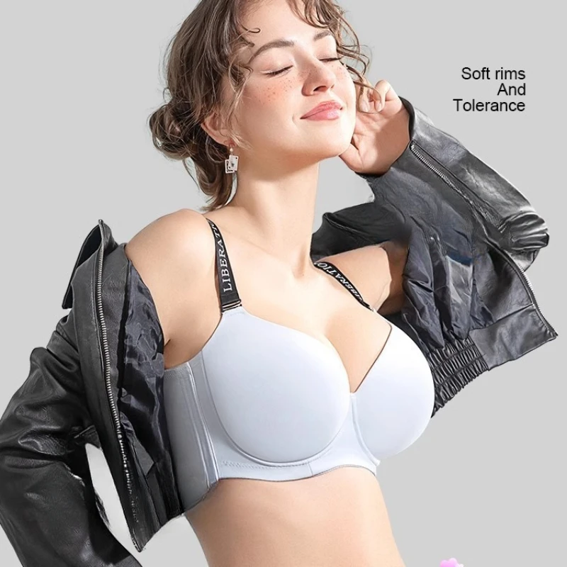 Seamless Womens Push Up Bra Modeled Cups Underwire Female Solid Minimizer Lingerie T-shirt Bra 34 36 38 40 42 B C D 3