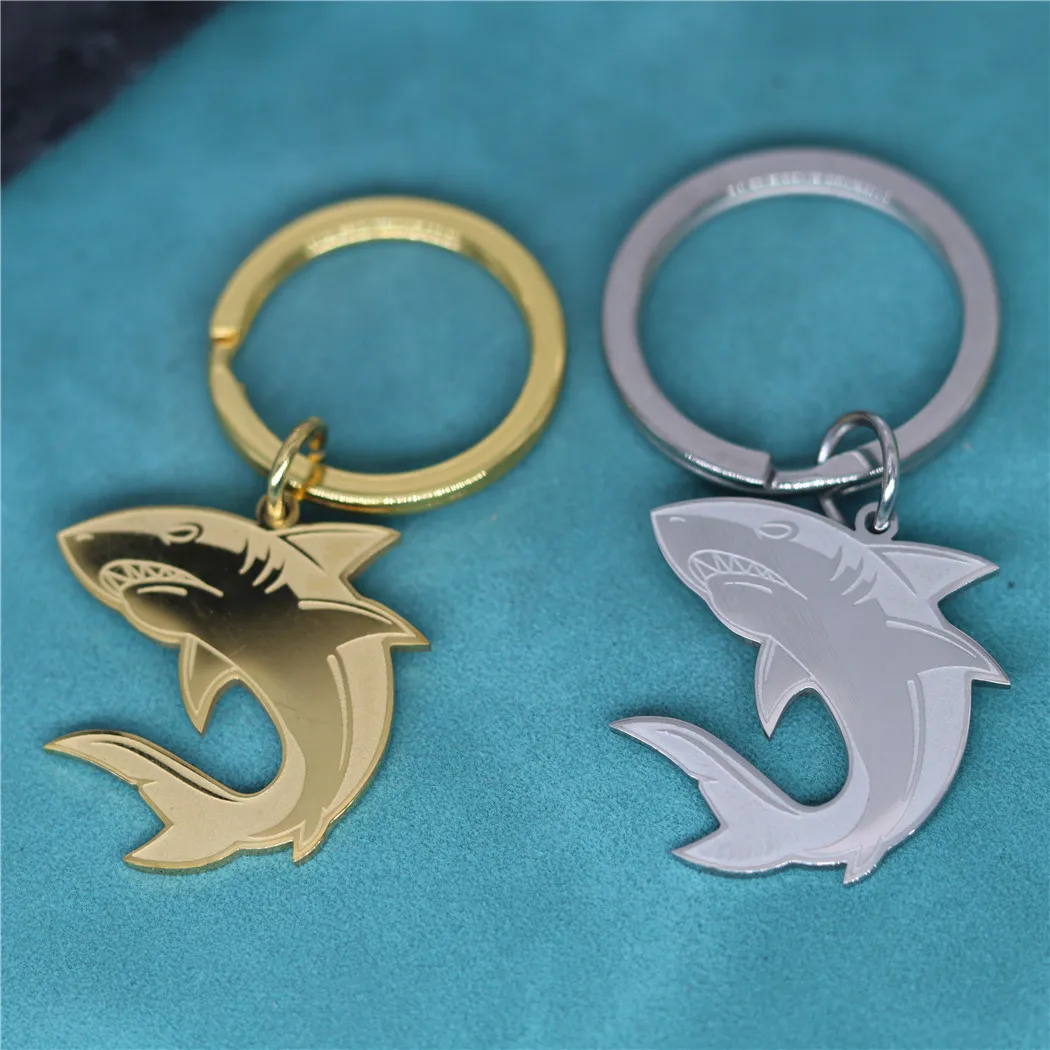サーファー人気【Bahgsu Jewels】Multi Tool キーホルダー Fashion Gothic Shark Pendant Keychain For Men Women