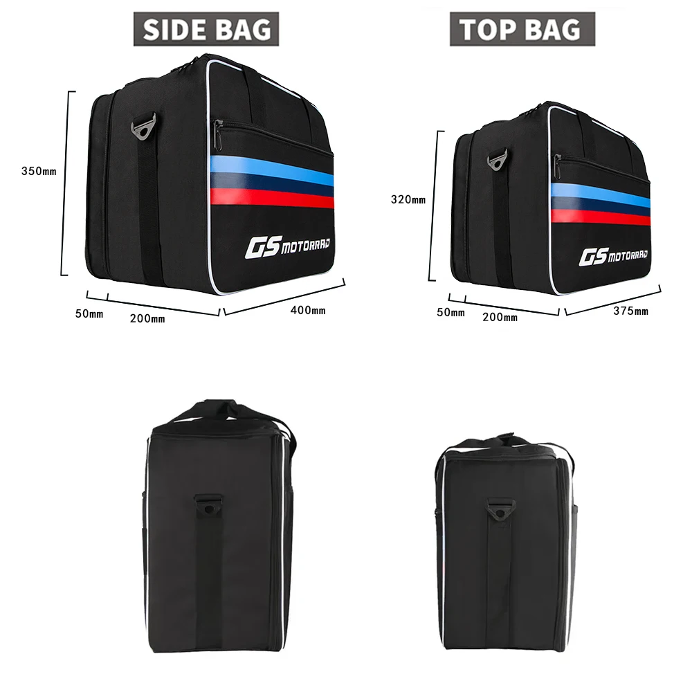 Für f850gs Motorrad Gepäck box Abdeckung Heck koffer Tasche Sattel tasche Innen tasche Abdeckung für gs1250 r r1200gs lc Abenteuer r1250gs adv