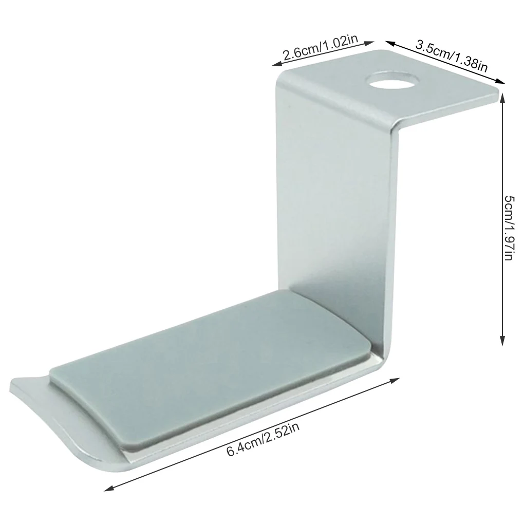 Headset Hook Holder Wall Mount Aluminum Headphone Stand Hanger