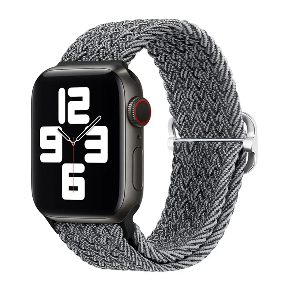 Braided Solo Loop Elastic Nylon Bracelet