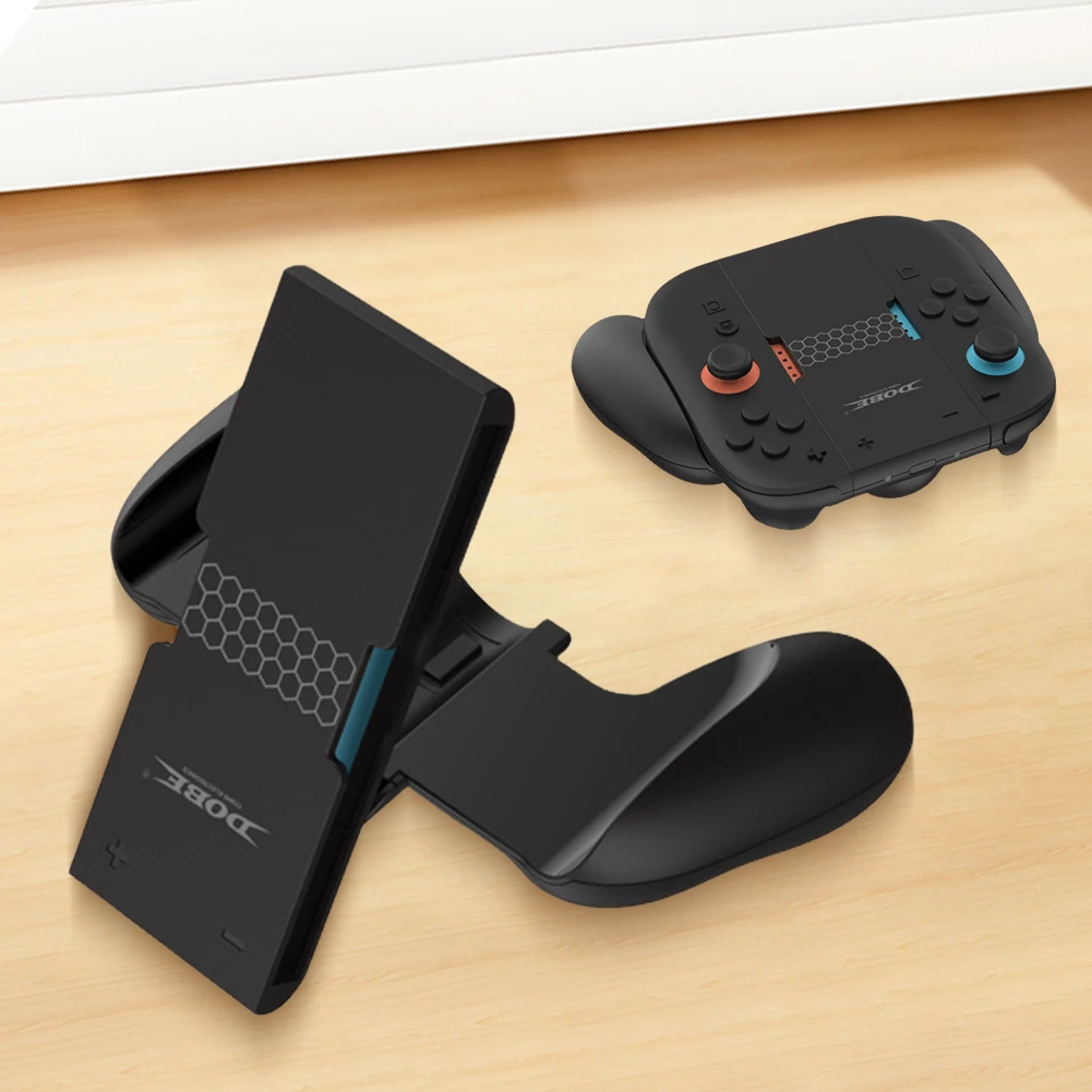 Charging Grip for Nintendo for Switch 2 Joy-Con Controller Comfort Grip with USB-C Cable and Charge Indicator Controller Charger