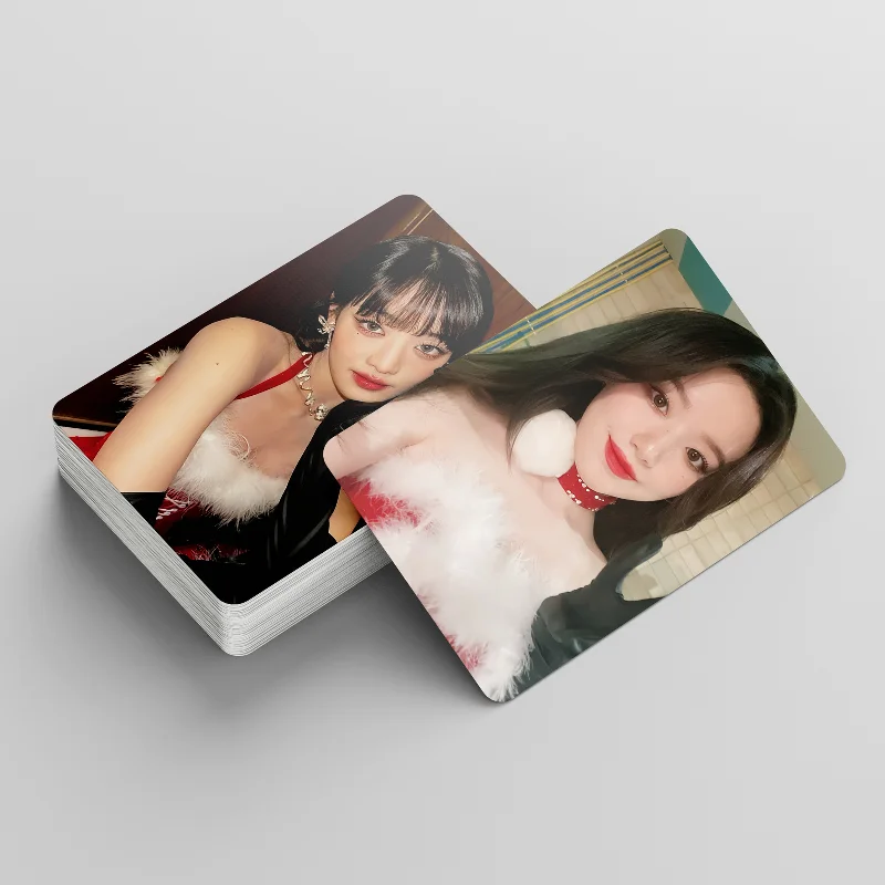 55PCS Kpop Gidle Lomo Card Minnie YUQI SHUHUA New Album Photocard (G)-IDLE Photos Print Card