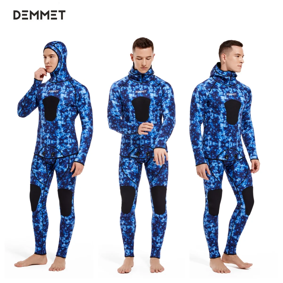 Yikayin 3/2 mm Wetsuit voor Dames met Lange Mouwen - Volledige Lengte Neopreen Duikpak met Ritssluiting aan de Achterkant voor Snorkelen, Surfen, Peddelboarden