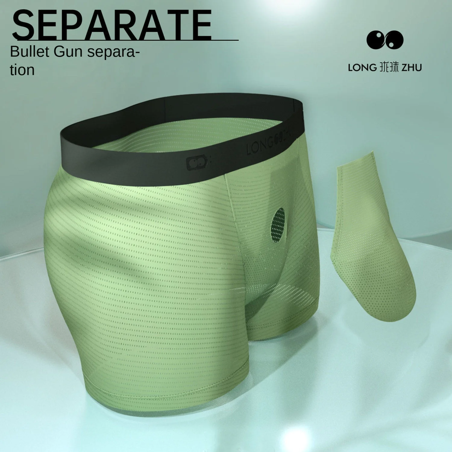 Separated Men's Underwear Big Bag Penis Hole Exposed Driver Sexy Summer  Men U Pouch Briefs Boxer Shorts Boxershorts Sex Panties