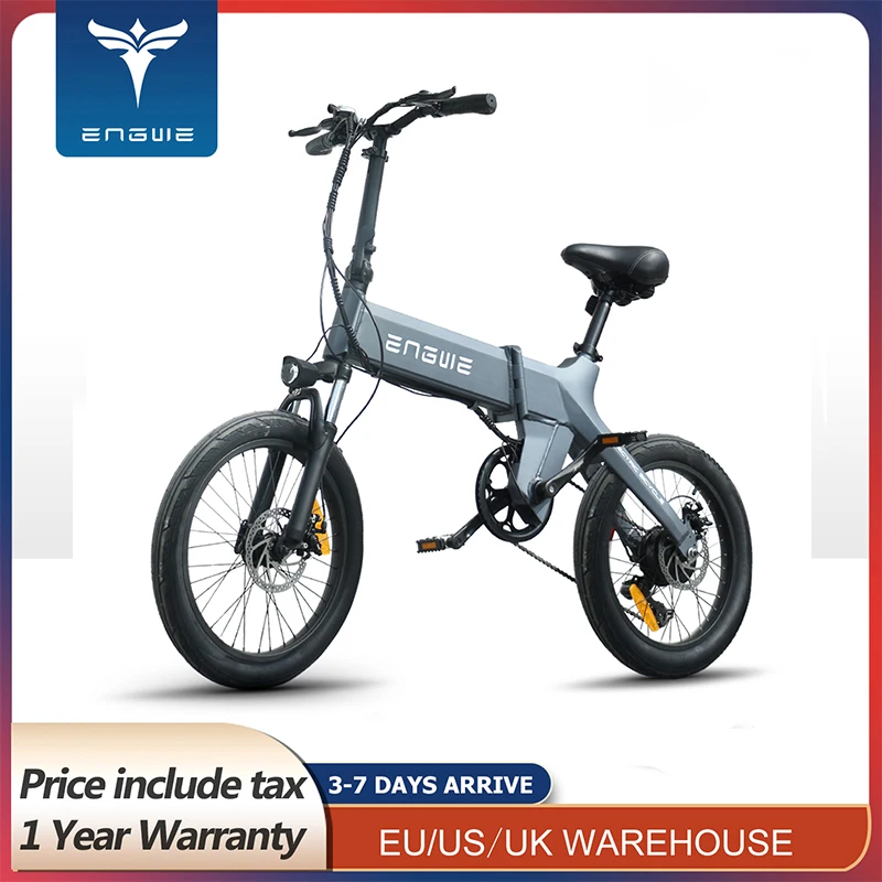 EU Stock ENGWE Bike C20 20-дюймовый взрослый Электрический велосипед 36 В 10 а городской 250 Вт