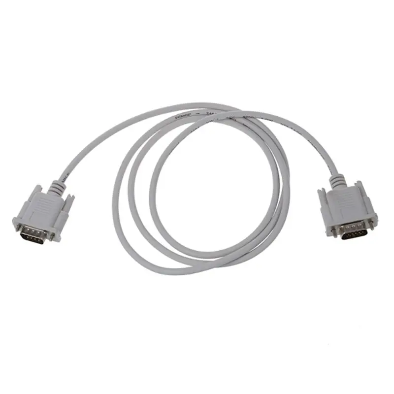 VGA DB15 Male To RS232 DB9 Pin Adapter Cable / Video Graphic Extension (White 1.5M) | Инструменты