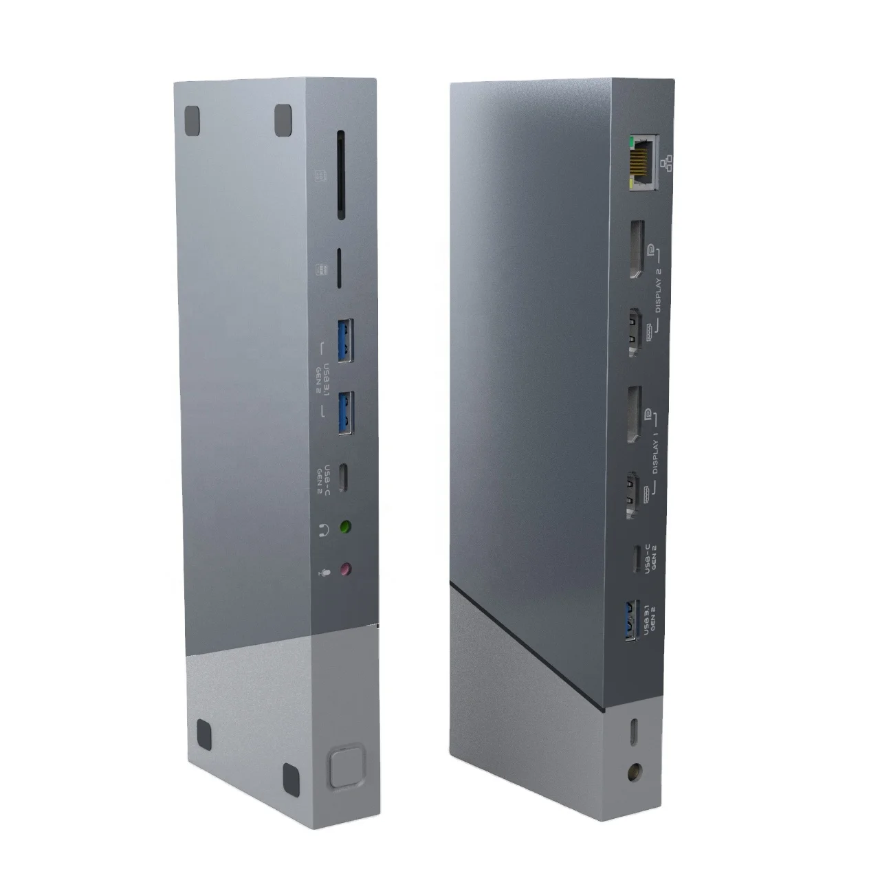 

Rocketek алюминиевая док-станция для TF-карт 16 в 1 4K 60 гц HDMI концентратор Usb Type C