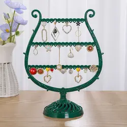 Elegant Antler Tree Jewelry Display Stand and Organizer (Green)