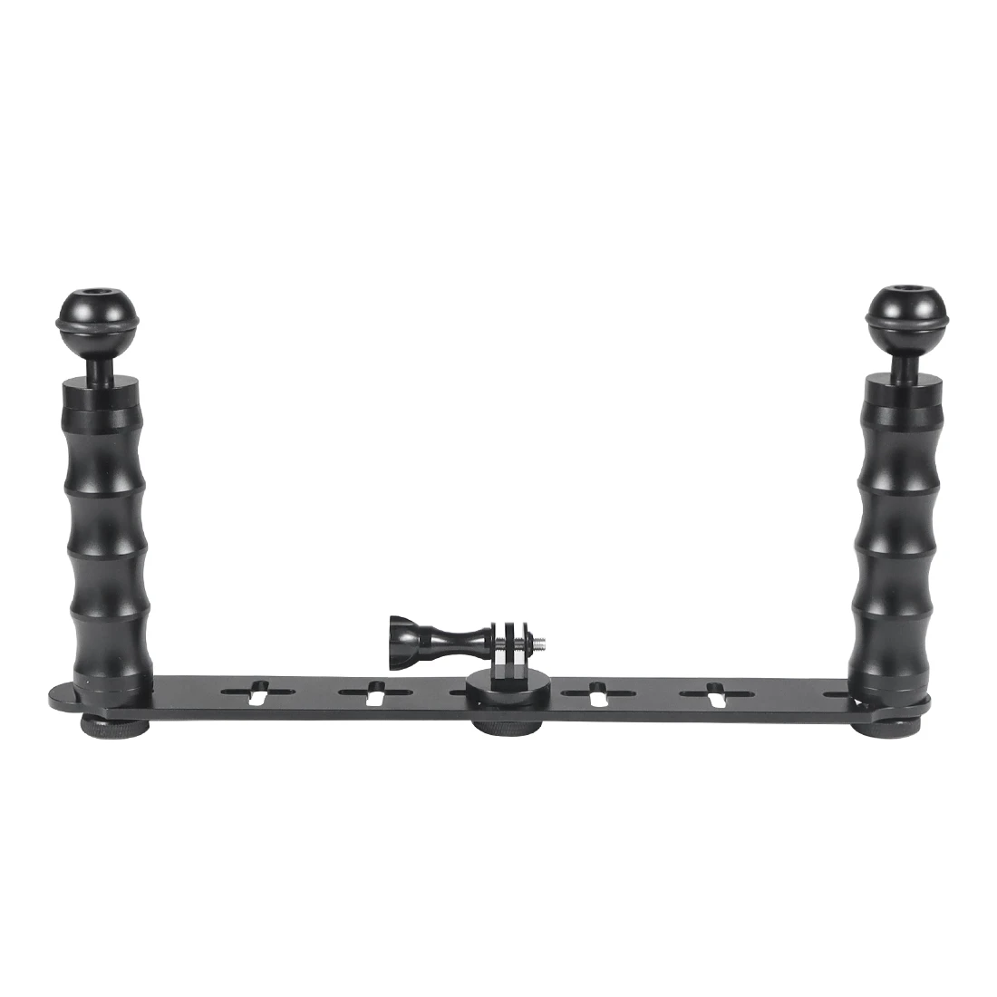 Dual Handheld Diving Selfie Bracket Mount Frame Kit Tray Bracket for GoPro Hero 13 12 11 10 Sjcam Eken Action Phone DSLR Cameras 2