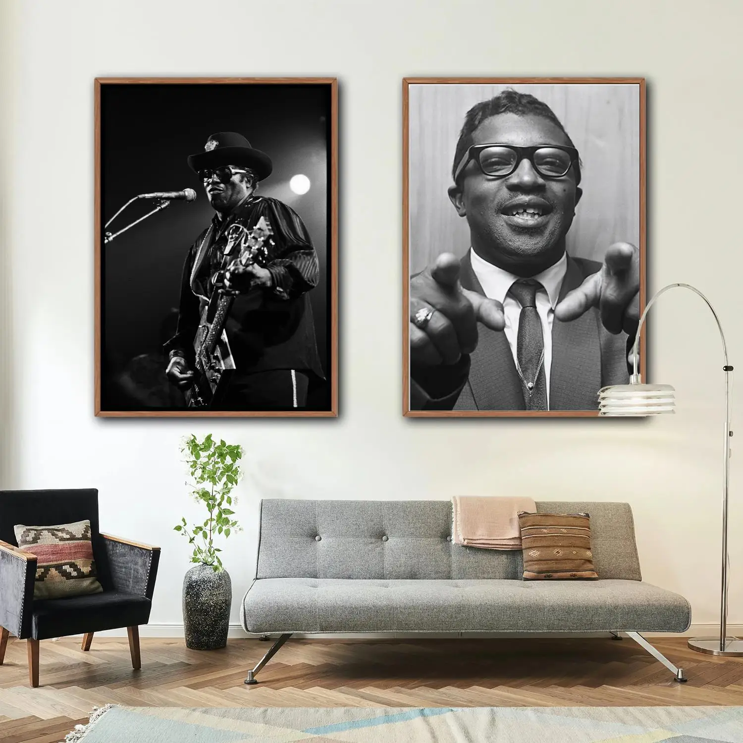 

bo diddley singer Decorative Painting Canvas 24x36 Poster Wall Art Living Room Posters Bedroom Painting
