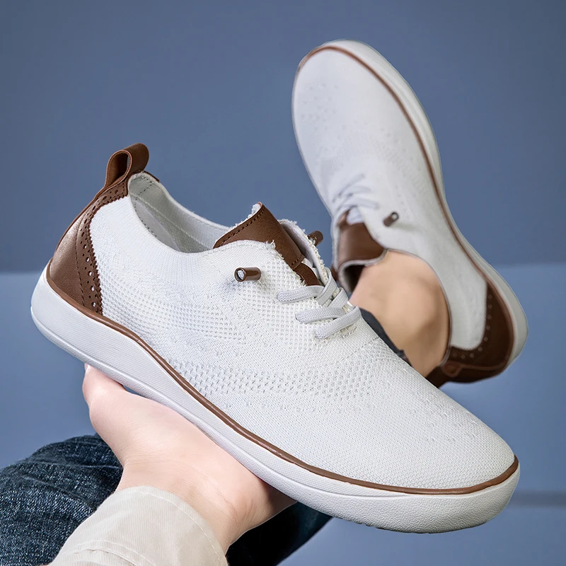 Knitwear Minimalist Wide ToeBox Feet Barefoot Athletic Bullock Oxford Shoes Men Women Sneakers Footwear Boots For Man 3
