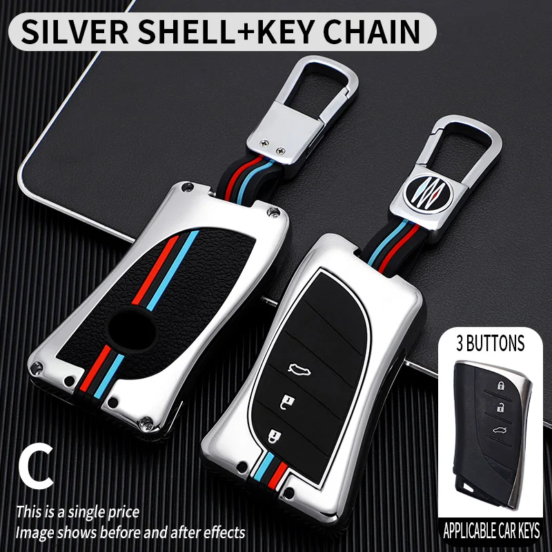 Premium Leather Car Key Holder