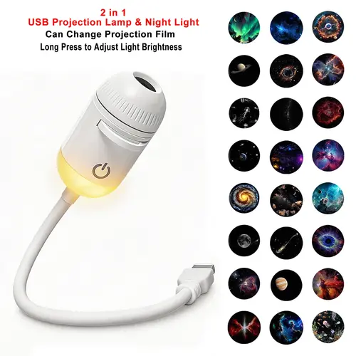 New Atmosphere Projection Car Ambient Light Large Range Projection Romantic Atmosphere Multiple Scenes Adjustable Focus Distance - Image 9